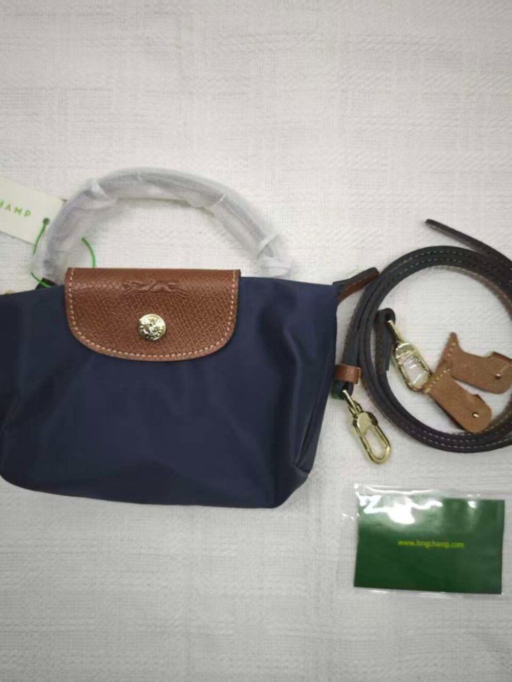 Longchamp Navy blue Mini Crossbody Bag - Picture 1 of 5